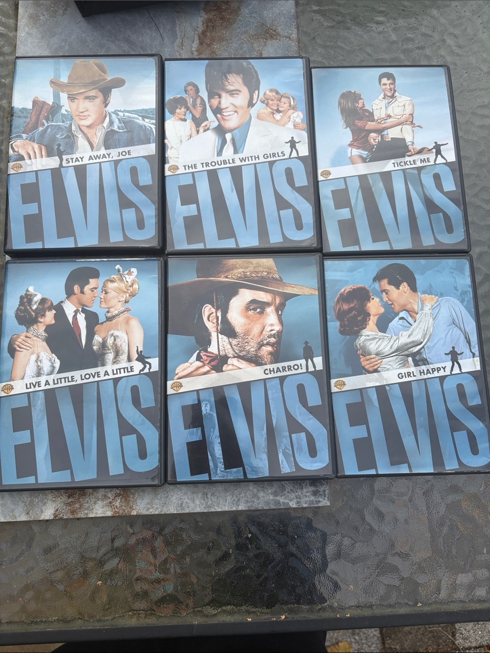 Elvis Retro Blue Elvis DVD Set